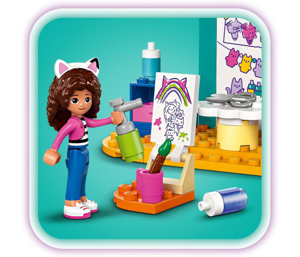 LEGO Koci domek Gabi 10795 Prace ręczne z Tekturzątkiem - 1248454 - zdjęcie 9